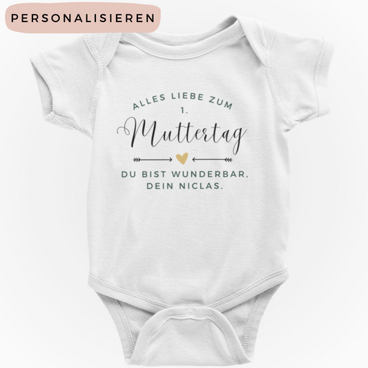 Personalisierter Body – Muttertag mit Name