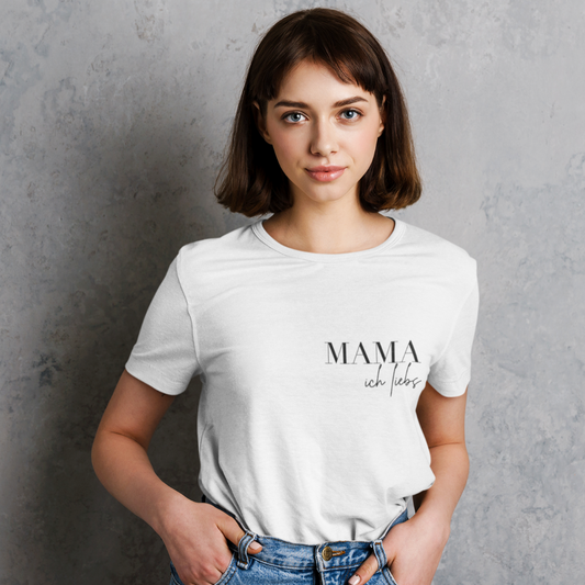 MAMA ich liebs (klein) 100% Bio T-Shirt