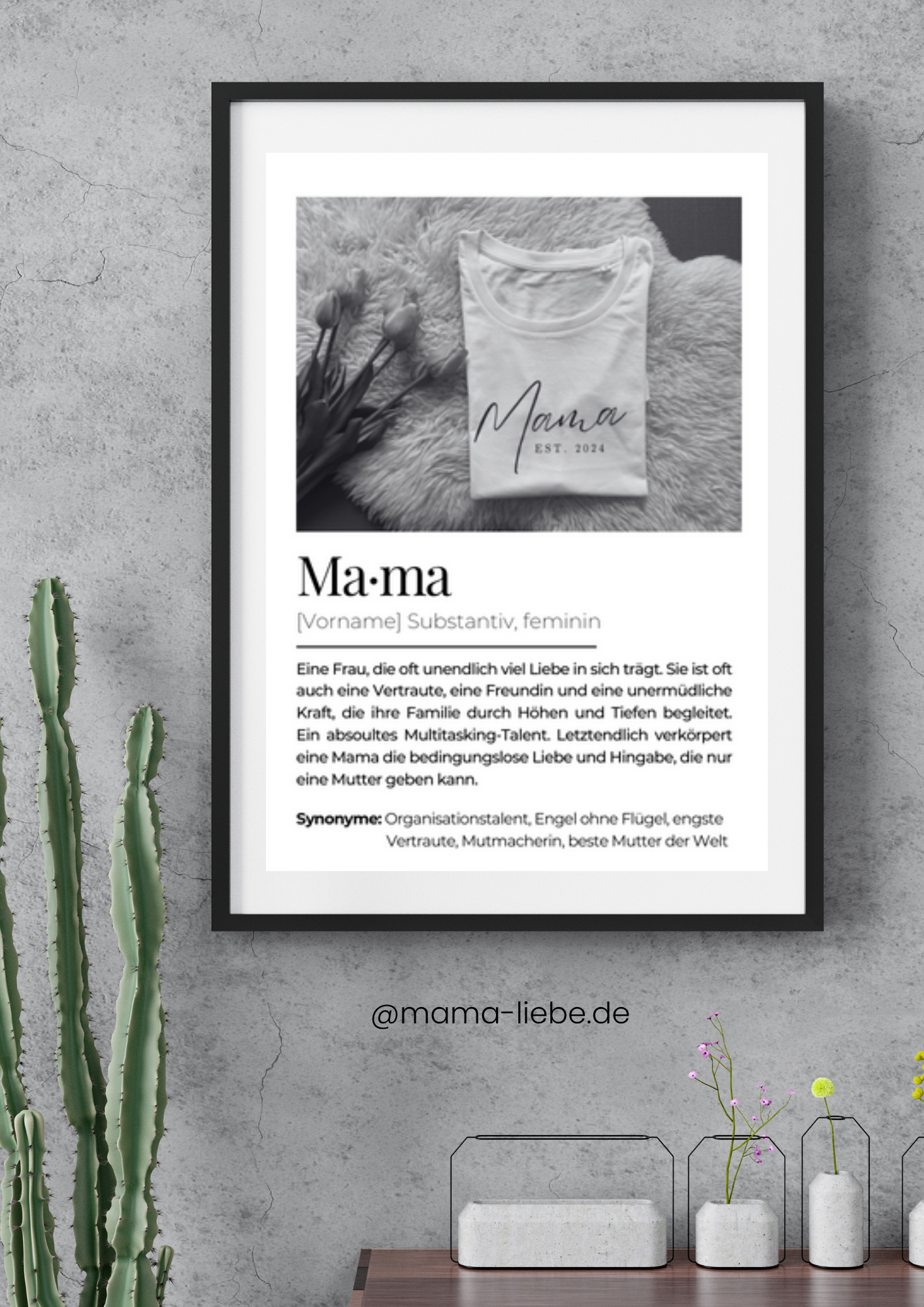 MAMA mit Bild - Selbstausdruck