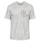 Personalisiertes "PAPA/DAD Cross Est." Kreuz 100% Bio T-Shirt