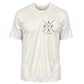 Personalisiertes "PAPA/DAD Cross Est." Kreuz 100% Bio T-Shirt