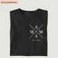 Personalisiertes MAMA T-shirt Est. / Kreuz / Minimalistisch / 100% Bio T-Shirt