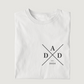Personalisiertes "PAPA/DAD Cross Est." Kreuz 100% Bio T-Shirt