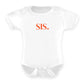 Bro., Sis., Geschwistershirt Body