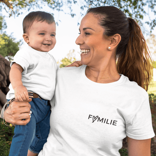 F❤️milie Organic 100% Bio T-Shirt - Mama-Liebe