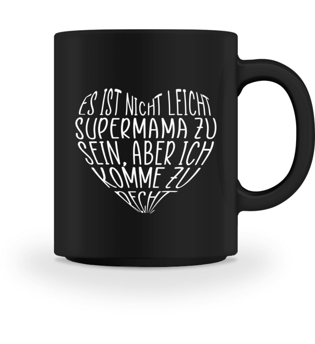 Herz Supermama - Tasse - Mama-Liebe