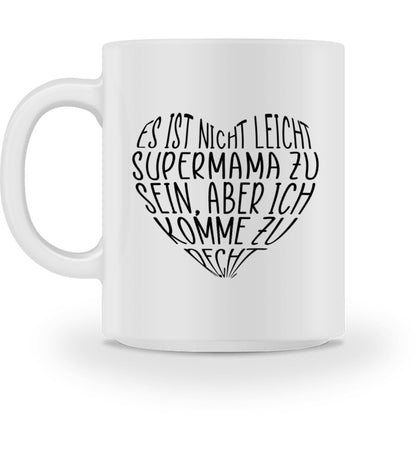 Herz Supermama - Tasse - Mama-Liebe