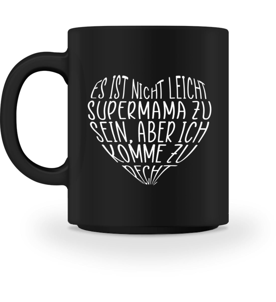 Herz Supermama - Tasse - Mama-Liebe