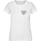 Herzform Supermama 100% Bio T-Shirt - Mama-Liebe