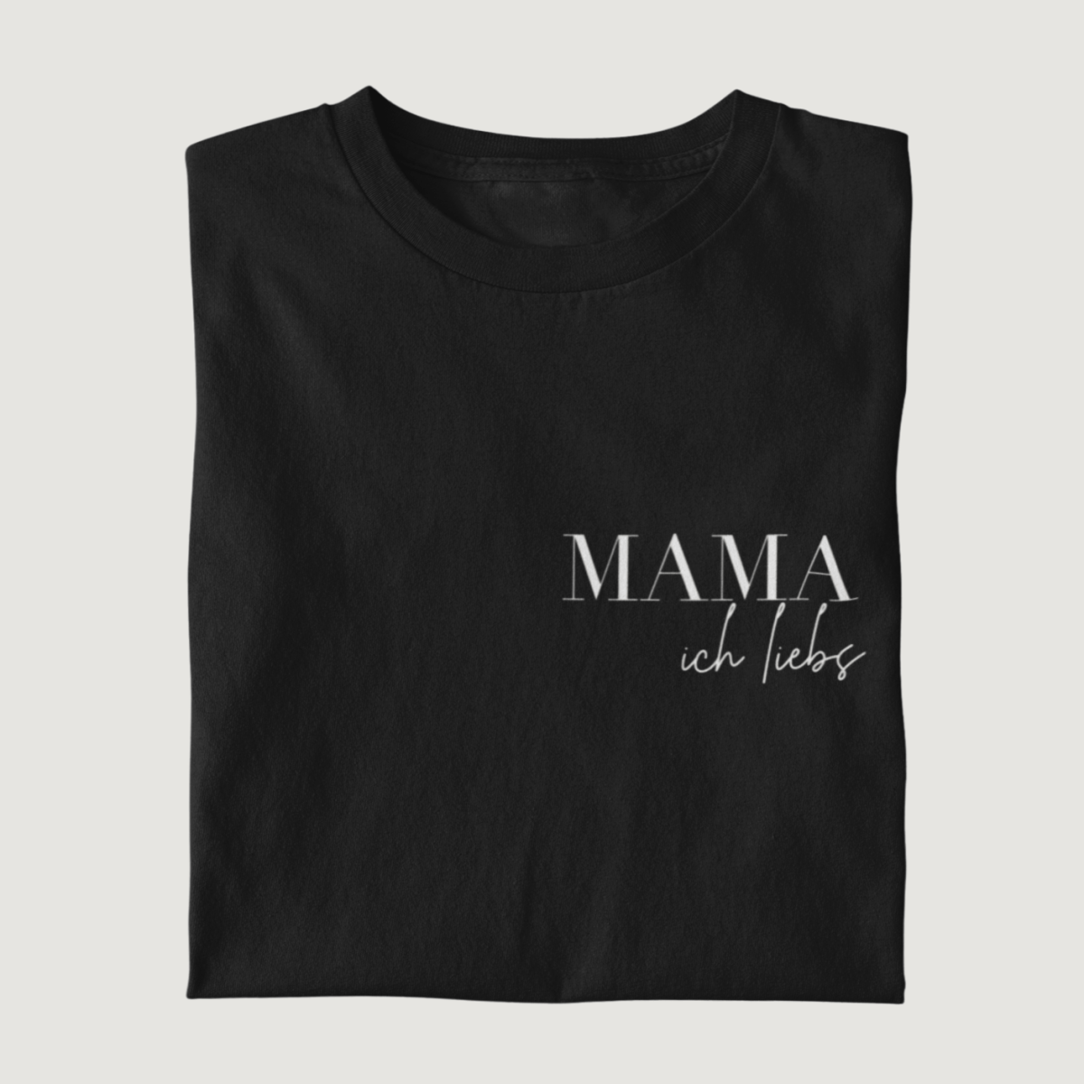 MAMA ich liebs (klein) 100% Bio T-Shirt - Mama-Liebe