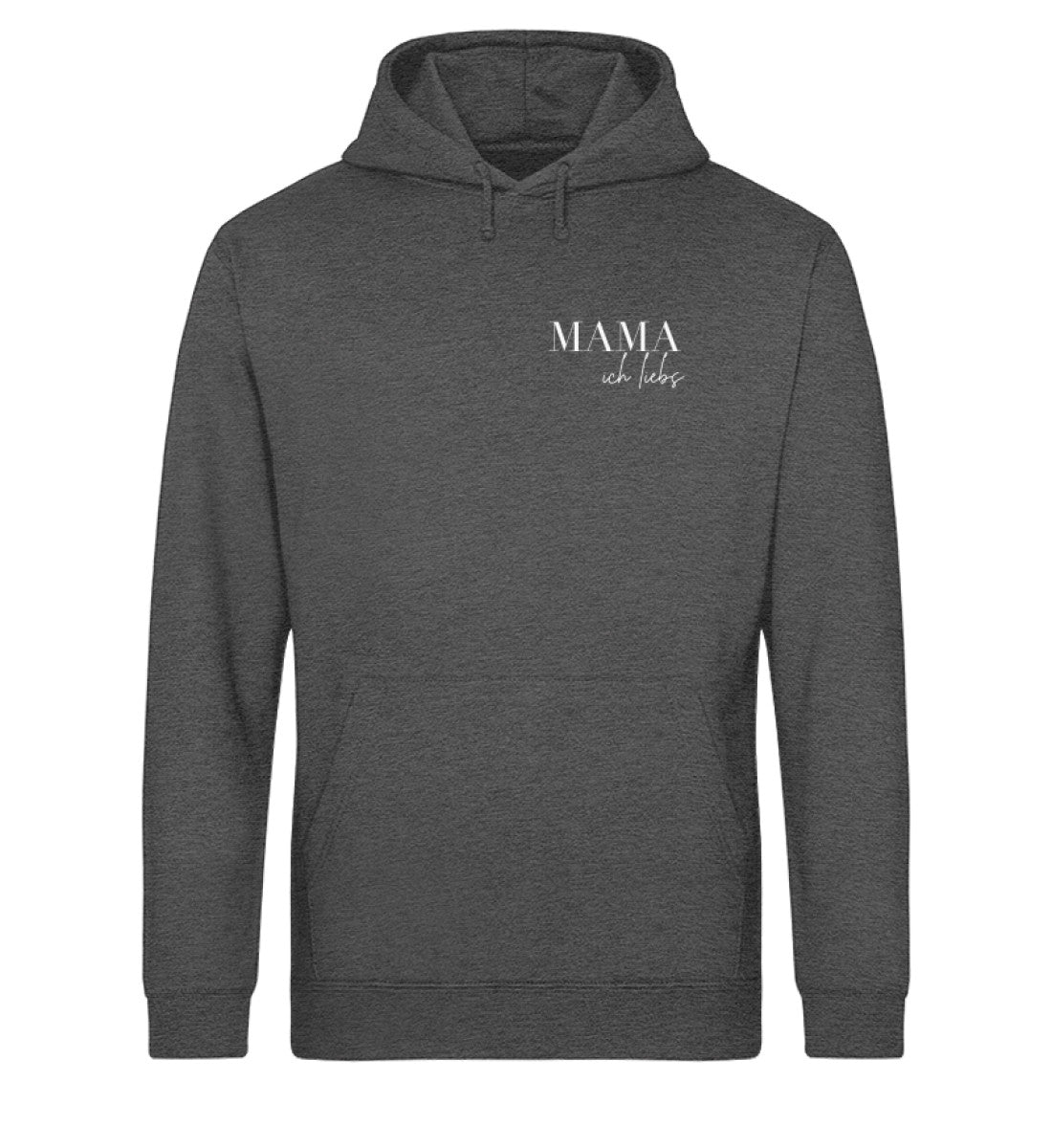 Mama ich liebs Unisex Organic Hoodie - Mama-Liebe