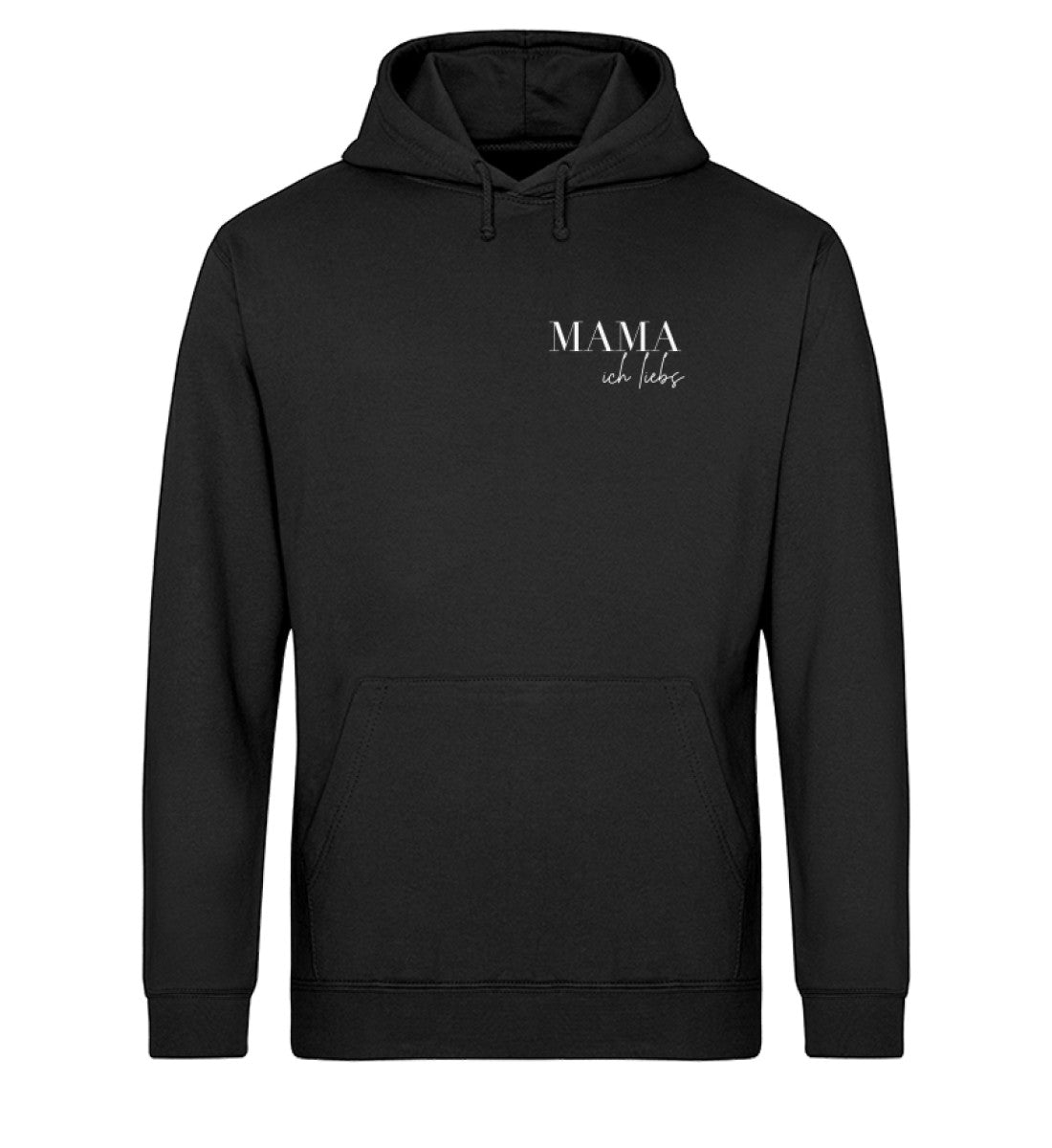 Mama ich liebs Unisex Organic Hoodie - Mama-Liebe