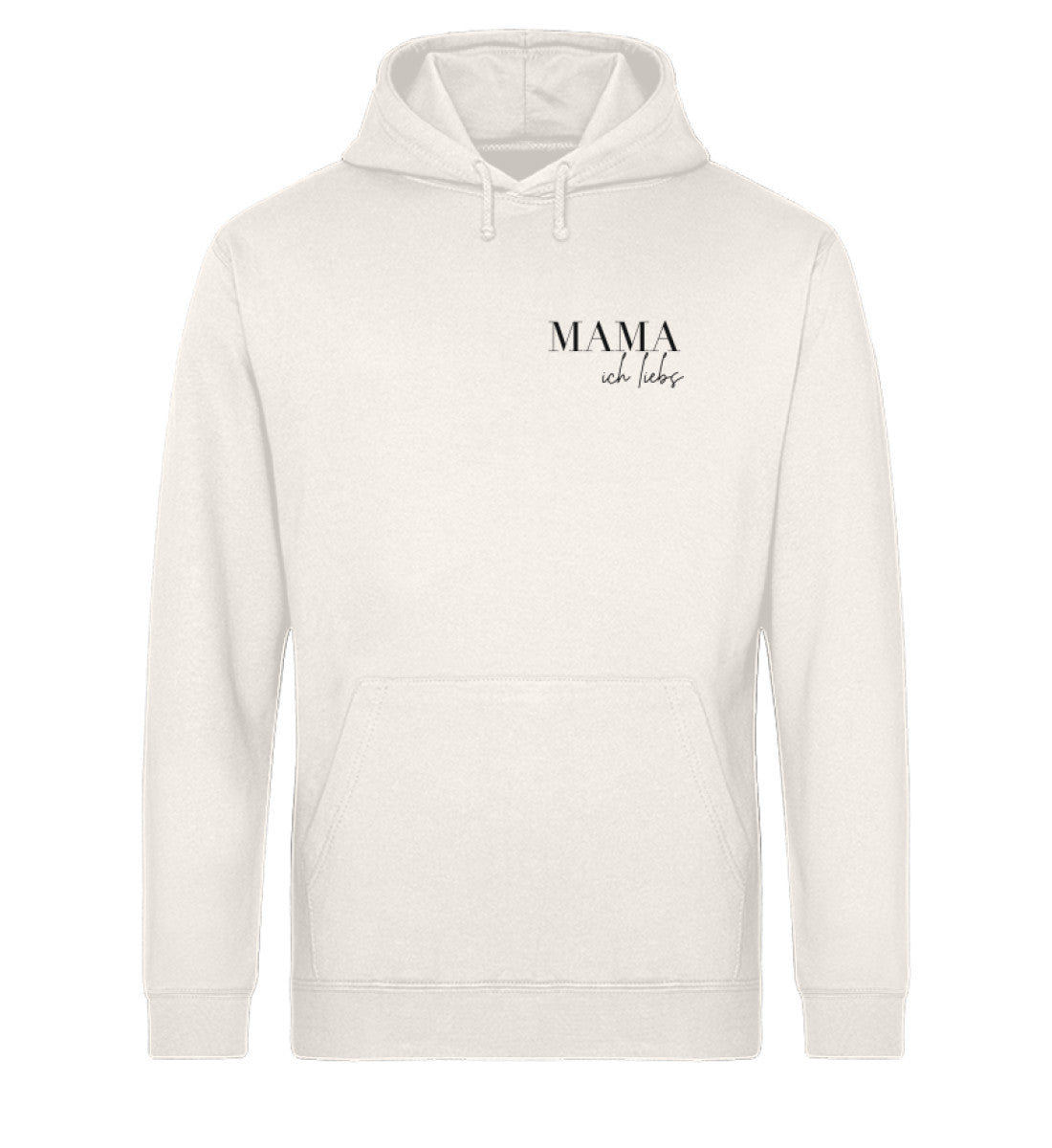 Mama ich liebs Unisex Organic Hoodie - Mama-Liebe