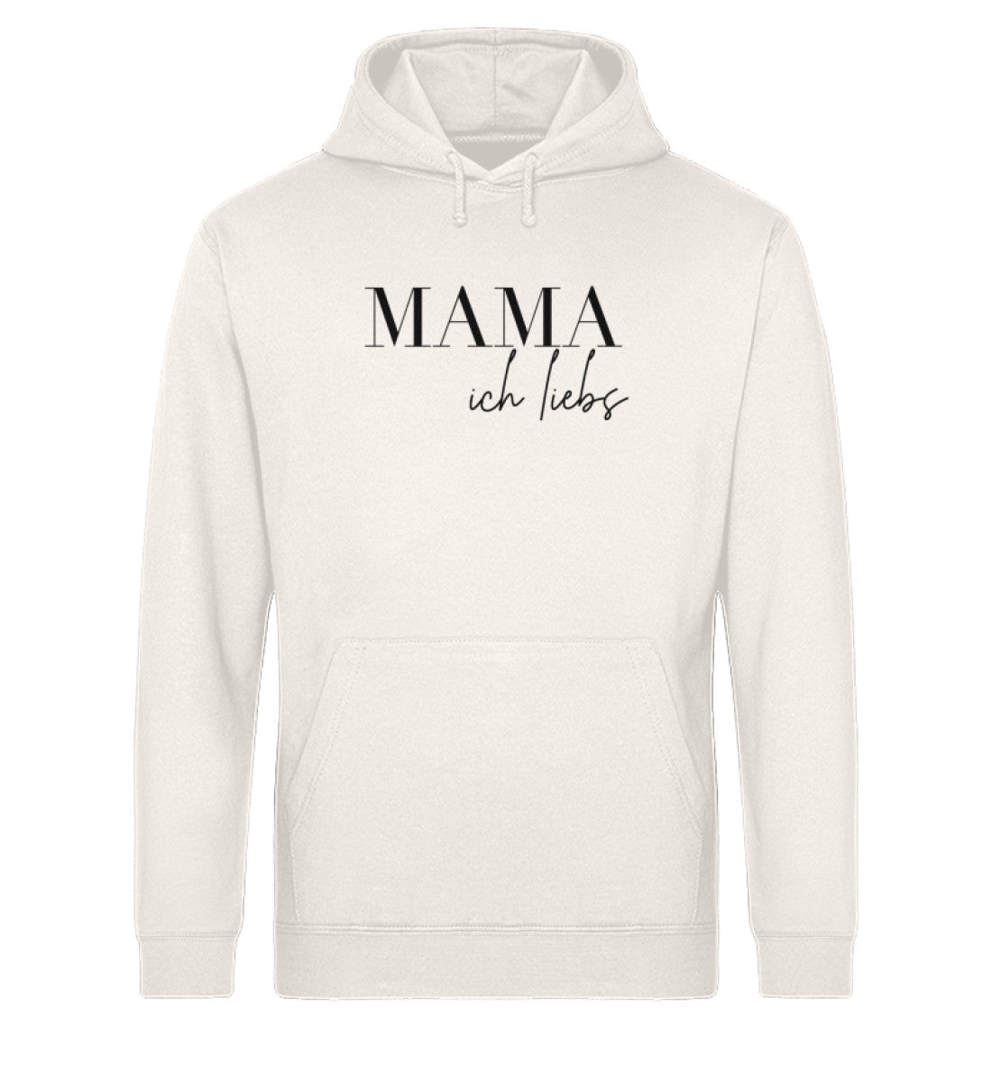 Mama ich liebs Unisex Organic Hoodie - Mama-Liebe