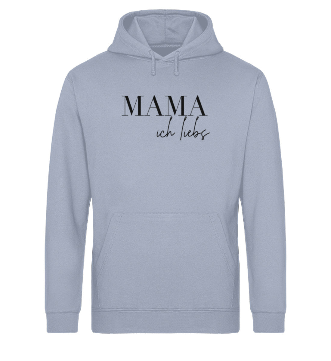 Mama ich liebs Unisex Organic Hoodie - Mama-Liebe