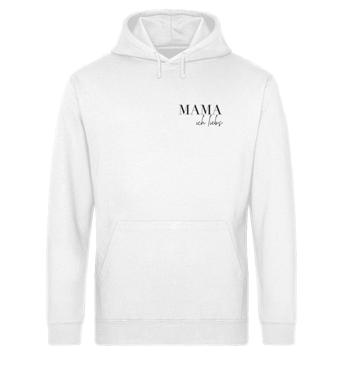 Mama ich liebs Unisex Organic Hoodie - Mama-Liebe