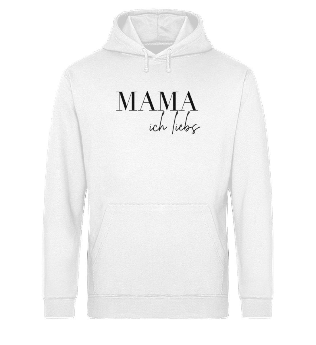 Mama ich liebs Unisex Organic Hoodie - Mama-Liebe
