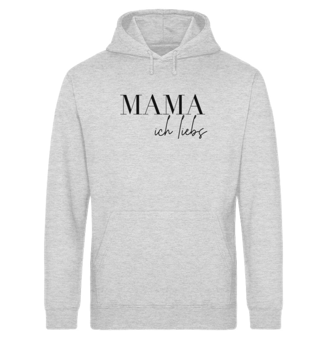Mama ich liebs Unisex Organic Hoodie - Mama-Liebe