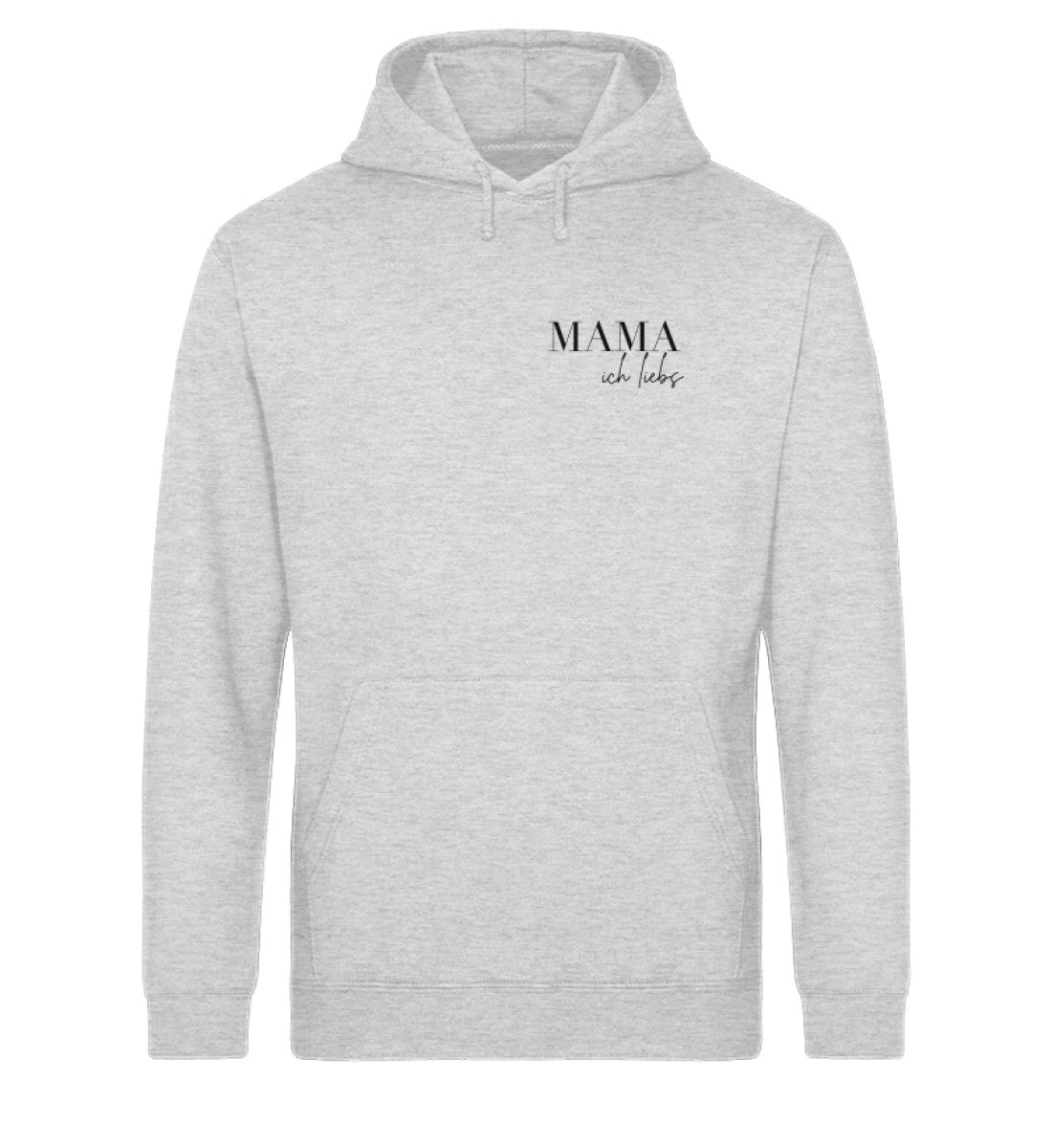 Mama ich liebs Unisex Organic Hoodie - Mama-Liebe