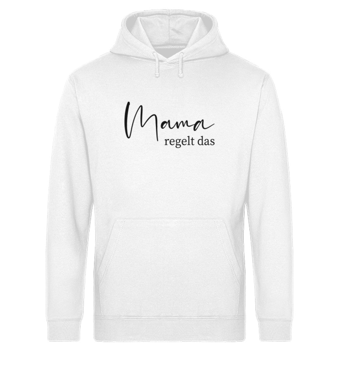Mama regelt das. Unisex Organic Hoodie - Mama-Liebe
