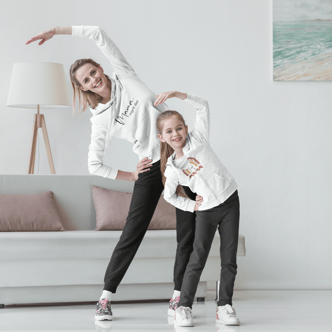 Mama regelt das. Unisex Organic Hoodie - Mama-Liebe