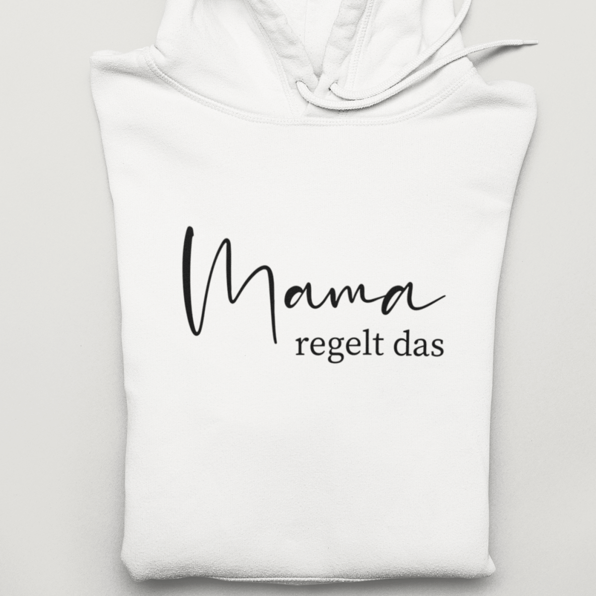 Mama regelt das. Unisex Organic Hoodie - Mama-Liebe