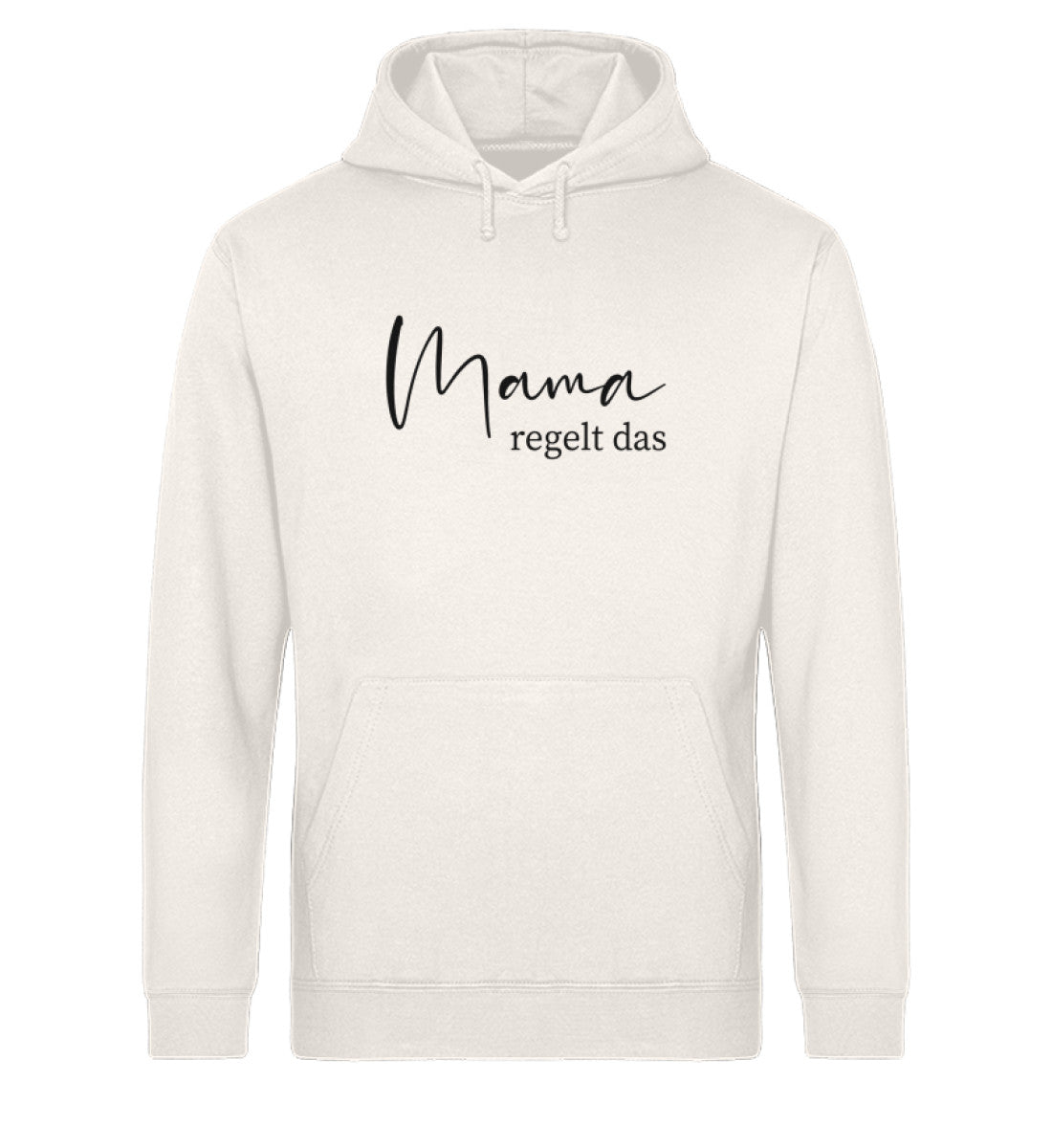 Mama regelt das. Unisex Organic Hoodie - Mama-Liebe