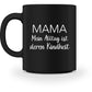 Mein Alltag ist deren Kindheit - Tasse - Mama-Liebe