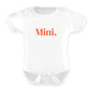 Baby. oder Mini. Body