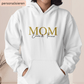 Personalisierter MOM/ MAMA Unisex Organic Hoodie - Mama-Liebe