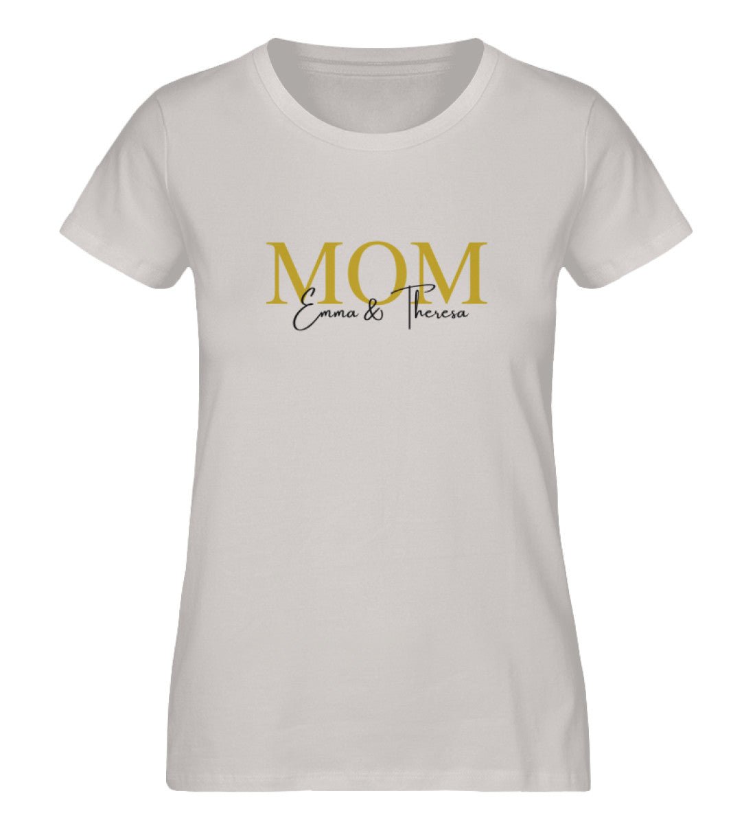 Personalisiertes MOM/ MAMA 100% Bio T-Shirt - Mama-Liebe