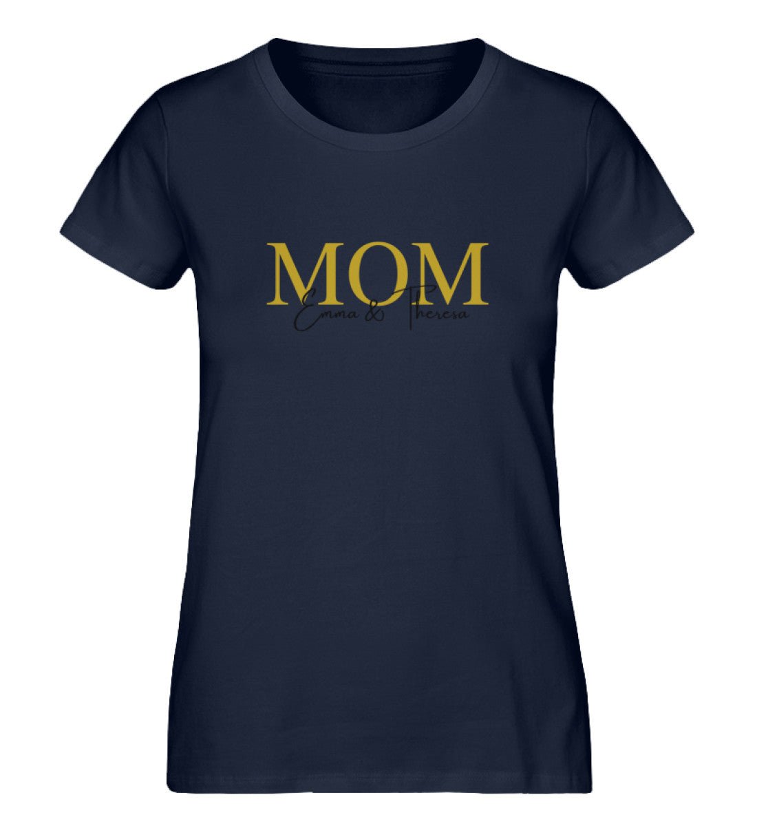 Personalisiertes MOM/ MAMA 100% Bio T-Shirt - Mama-Liebe