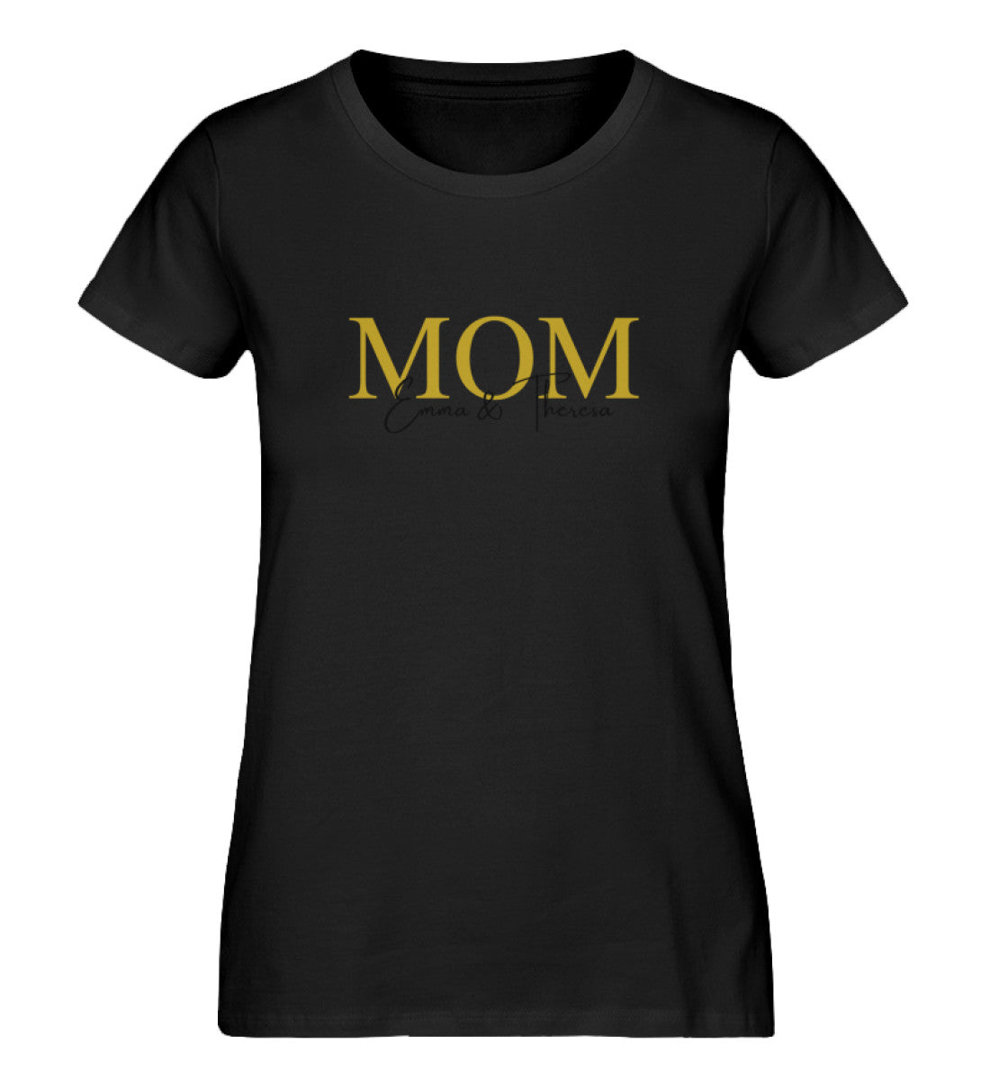Personalisiertes MOM/ MAMA 100% Bio T-Shirt - Mama-Liebe