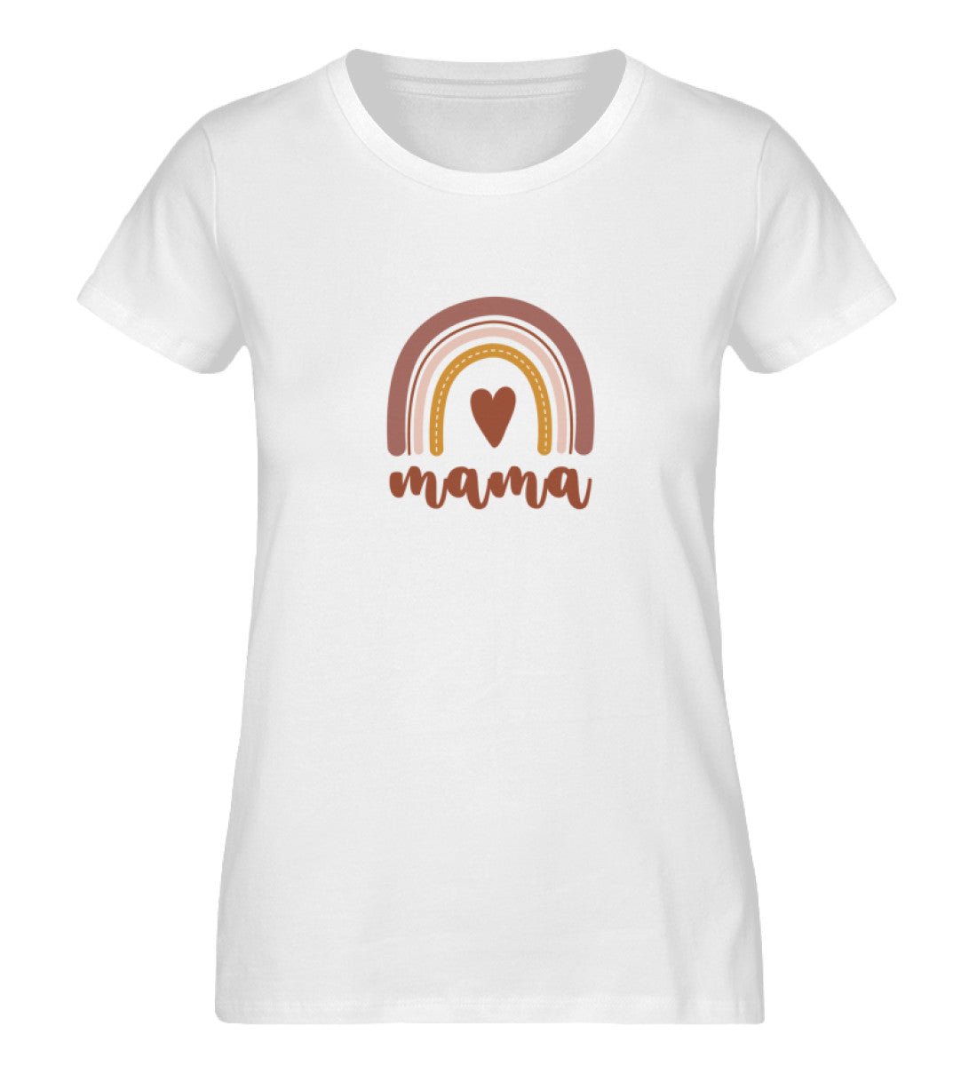 Regenbogen 100% Bio T-Shirt - Mama-Liebe
