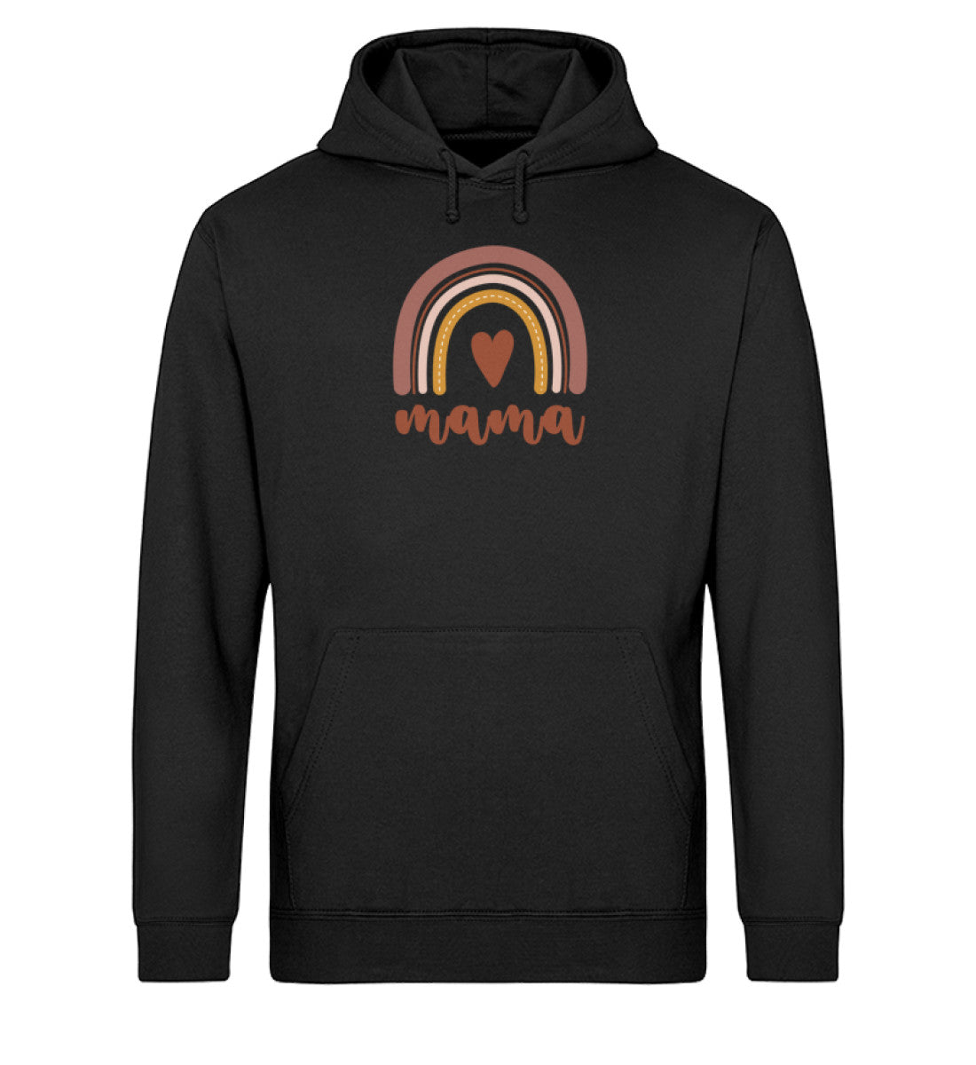 Regenbogen Mama Unisex Organic Hoodie - Mama-Liebe