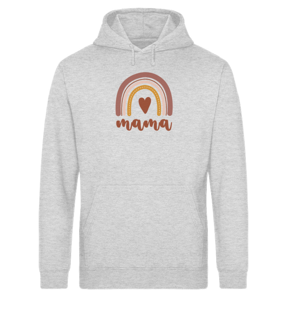 Regenbogen Mama Unisex Organic Hoodie - Mama-Liebe