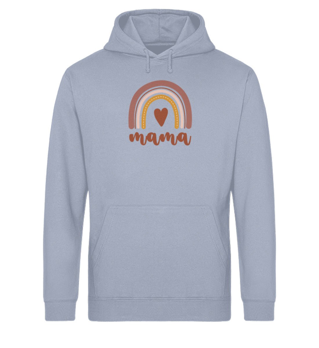 Regenbogen Mama Unisex Organic Hoodie - Mama-Liebe