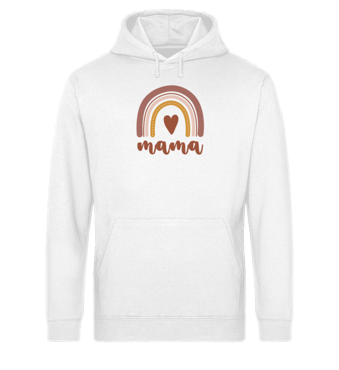 Regenbogen Mama Unisex Organic Hoodie - Mama-Liebe