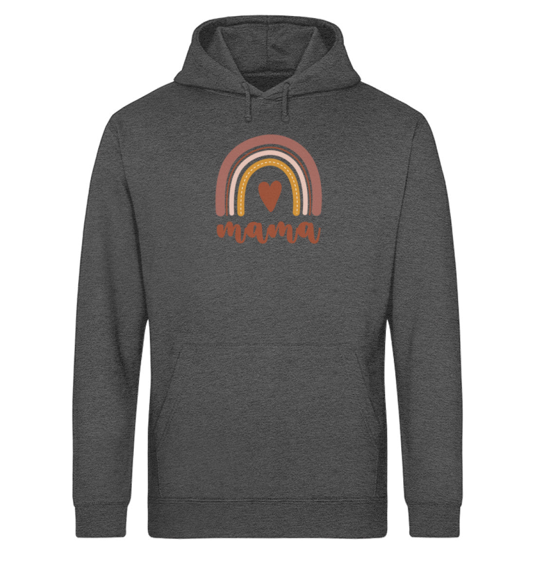 Regenbogen Mama Unisex Organic Hoodie - Mama-Liebe