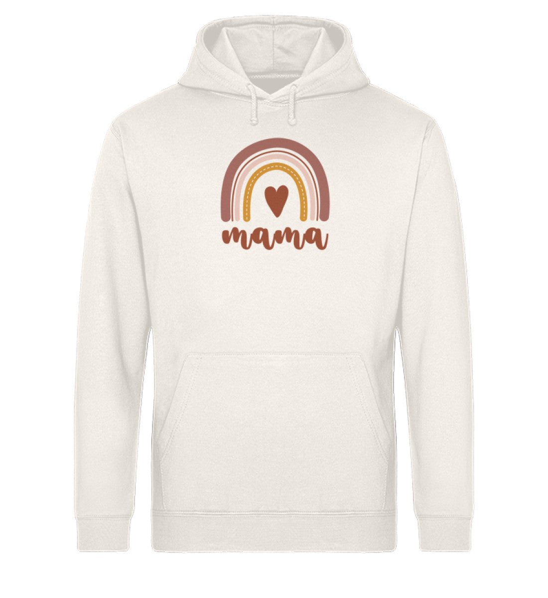 Regenbogen Mama Unisex Organic Hoodie - Mama-Liebe