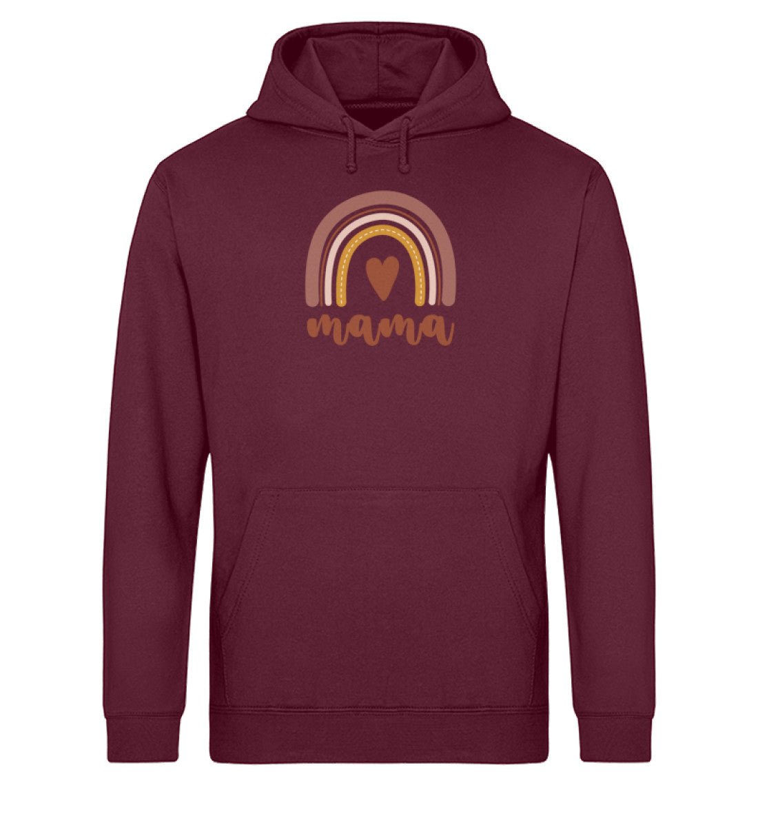 Regenbogen Mama Unisex Organic Hoodie - Mama-Liebe