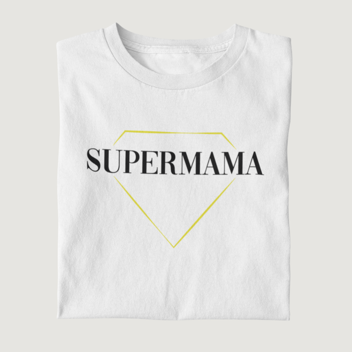 Supermama 100% Bio Shirt - Mama-Liebe