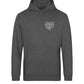 Supermama Herzform Unisex Organic Hoodie - Mama-Liebe